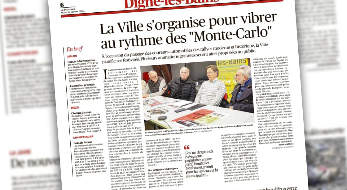 Le DACC en ordre de marche pour le Monte-Carlo !
